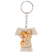 Tao Keychain with Angels